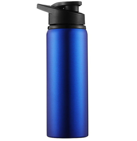 700ML Sports Stainless Steel Water Bottle Blue