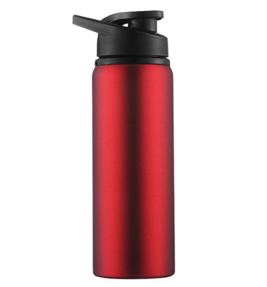700ML Sports Stainless Steel Water Bottle Red