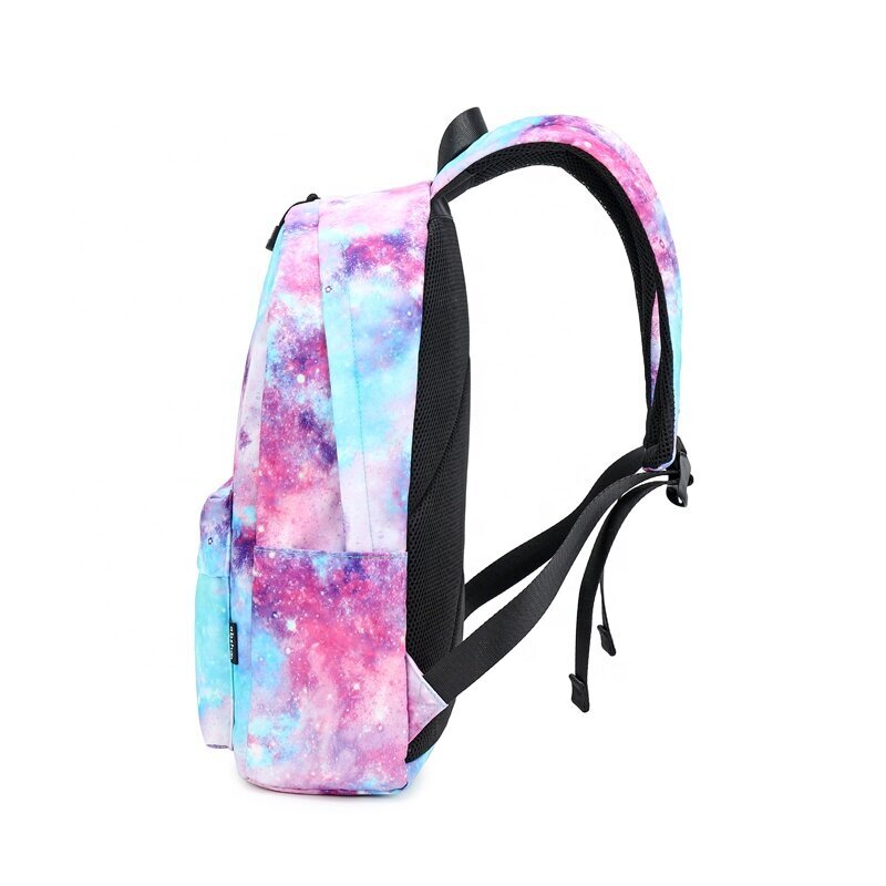 Galaxy Tie Dye School Bag Set