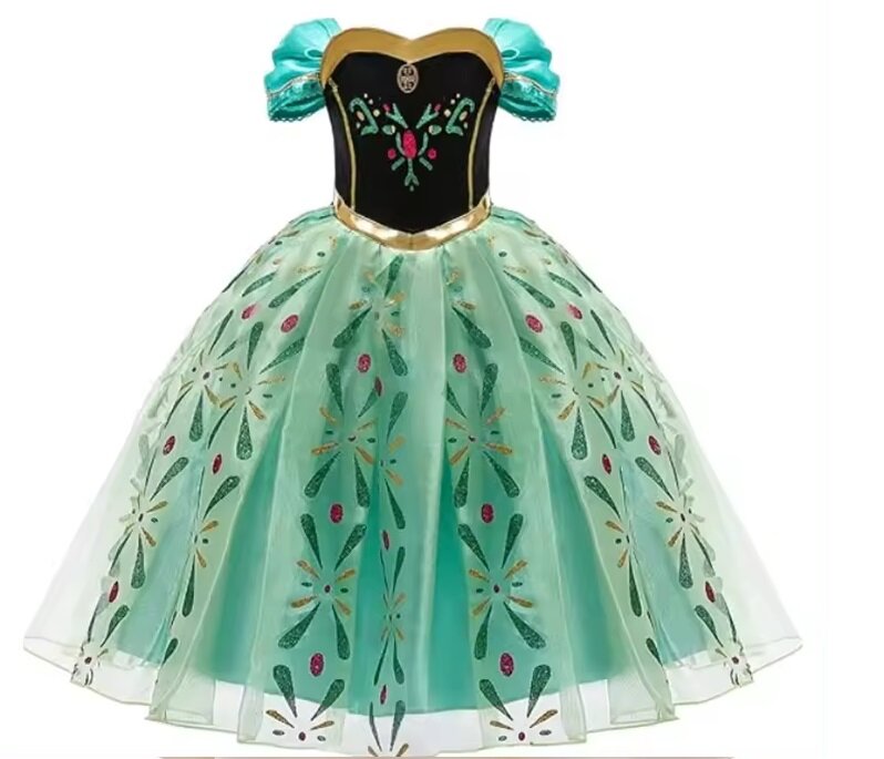Frozen Princess Anna Cosplay Costume