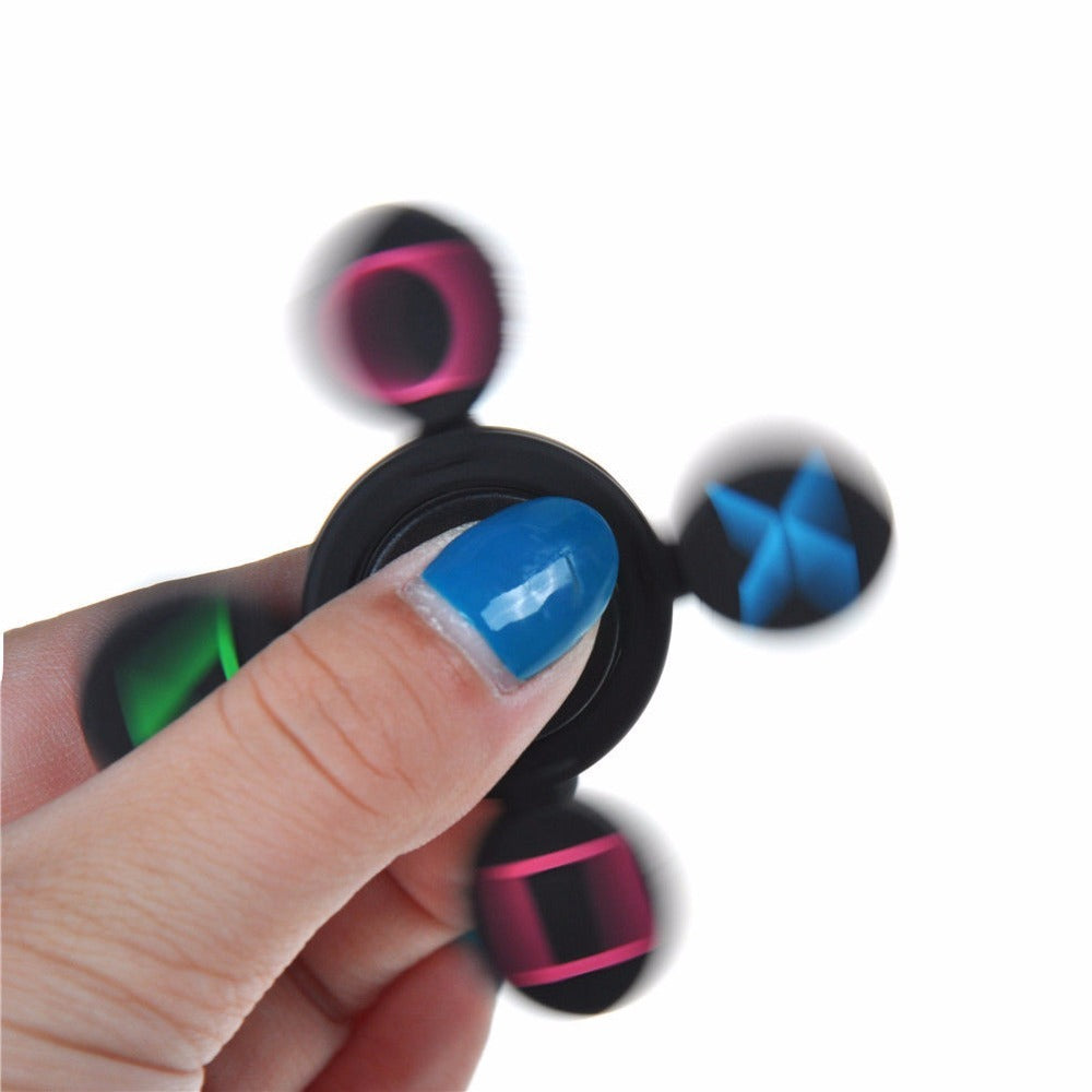 PS Buttons Fidget Spinner