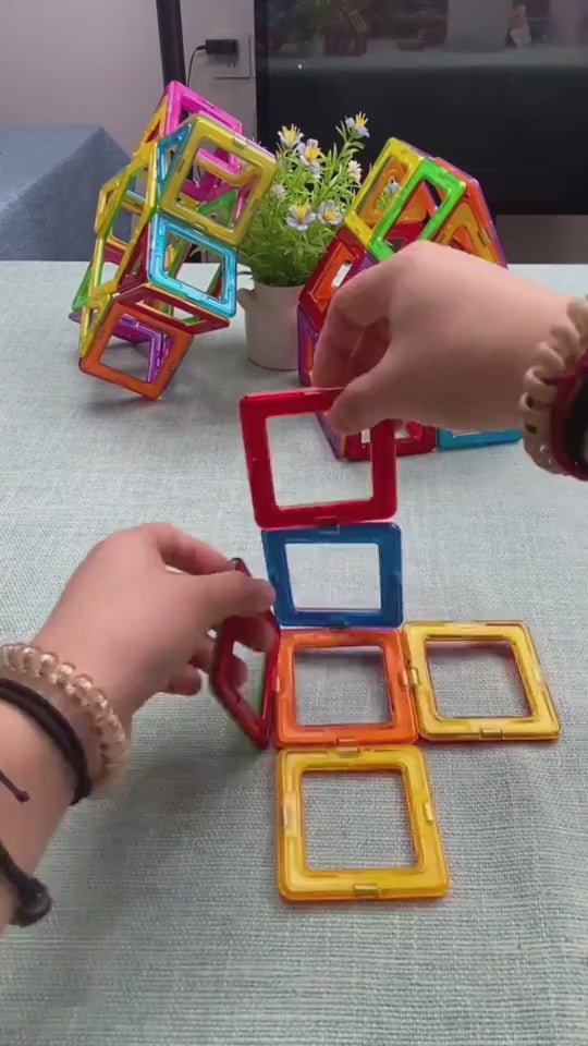 1Magnetic Building Blocks DIY Magnets Toys For Kids Designer Construction Set Gifts For Children Toys